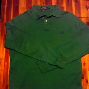 Polo by Ralph Lauren three quarter zip sweater